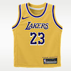 Jersey Nike NBA Replica para niños talla pequeña LeBron James Los Angeles Lakers Icon Edition