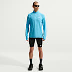 나이키 ACG 남성 드라이 핏 미드 레이어 쿼터집 트레일 러닝 탑