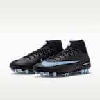Chaussure de foot montante à crampons AG Nike Mercurial Superfly 10 Academy