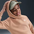 Sudadera con gorro sin cierre para niños talla grande Nike Sportswear Club Fleece