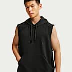 Nike N.A.C. Men's Dri-FIT Fleece Sleeveless Training Hoodie