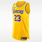 Los Angeles Lakers Icon Edition Men's Nike Dri-FIT ADV NBA Authentic Jersey