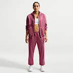 Nike Studio Fleece Sport Women's Therma-FIT Full-Zip Hoodie