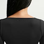 NikeSKIMS Matte Longsleeve-Wickeloberteil (Damen)