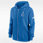 Detroit Lions Phoenix Rewind Women's Nike NFL Full-Zip Hoodie
