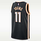 Jersey Nike de la NBA Swingman para hombre Trae Young Atlanta Hawks City Edition