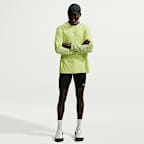 Langærmet Nike Stride Dri-FIT Winterized-løbeoverdel til mænd