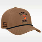Gorra universitaria Nike ajustable para hombre Syracuse 2026 Military Appreciation Rope Rise