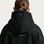 Sudadera con gorro sin cierre de tejido Fleece cepillado Therma-FIT para niña talla grande Nike Standard Issue