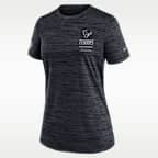 Playera Nike Dri-FIT de la NFL para mujer Houston Texans Sideline Velocity