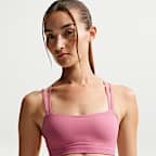 나이키 젠비 스트래피 여성 라이트 서포트 패드 스포츠 브라