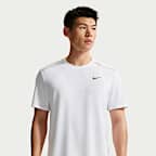 ナイキ マイラー メンズ Dri-FIT UV プロテクション ショートスリーブ ランニングトップ
