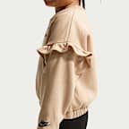 Nike Toddler Ruffle Crew and Flared Leggings Set