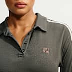 NikeSKIMS Stretch Knit Polo de manga larga - Mujer