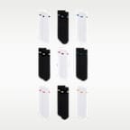 Caja de conjunto de calcetas Holiday (9 pares) para niños talla pequeña Nike