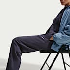 Nike Studio Fleece Medium Weight Women's High-Rise Oversized Cuffed Trousers