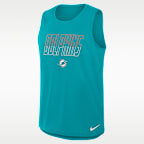 Miami Dolphins Men's Nike Dri-FIT NFL Tank Top