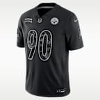 T.J. Watt Pittsburgh Steelers Salute to Service Men's Nike Dri-FIT NFL Limited Jersey