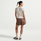 나이키 스포츠웨어 칠 니트 여성 슬림 모드 크롭 티셔츠