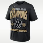 Milwaukee Brewers 2026 World Series Champions Max90 Men's Nike MLB T-Shirt