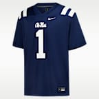 #1 Ole Miss Rebels Nike Untouchable Football Jersey