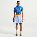 Brazil Strike Women's Nike Soccer Dri-FIT Short-Sleeve Top