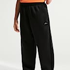 Pants de básquetbol de tejido Fleece cepillado para niños talla grande Nike Standard Issue