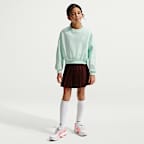 Nike Sportswear Club Fleece Girls' Boxy Crew-Neck Sweatshirt