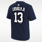 Jazz Chisholm Jr. New York Yankees Big Kid's Nike MLB T-Shirt