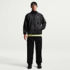 Chamarra de cierre completo sin forro con protección UV para hombre Nike Windrunner