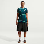 Australia Women's Nike Dri-FIT Football Pre-Match Short-Sleeve Top
