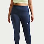 Leggings de tiro alto de 7/8 con bolsillos para mujer (talla grande) Nike One