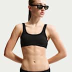Parte inferior del bikini tipo hipster con textura Shoreline para mujer Nike Swim