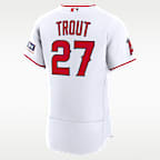Jersey Nike de la MLB Authentic para hombre Mike Trout Los Angeles Angels