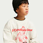Nike ACG Big Kids' Yeti Crewneck Fleece Top