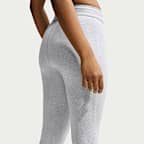 Leggings de tiro alto ajustados capri para mujer Nike Sportswear Chill Jersey