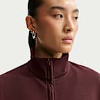 ナイキ 24.7 ImpossiblySoft ウィメンズ Dri-FIT オーバーサイズド 1/2ジップ トップ