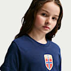T-shirt piłkarski dla dużych dzieci Nike Norwegia