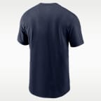 Playera universitaria Nike para hombre Auburn Primetime Arch Stack