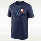 Houston Astros Knockout Team Legend Men's Nike Dri-FIT MLB T-Shirt