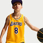 Los Angeles Lakers Icon Edition Older Kids' Nike NBA Swingman Jersey