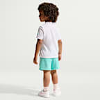 Conjunto de shorts de 2 piezas Sundae League infantil Nike Sportswear