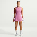 나이키 골프 클럽 여성 언라인드 드라이 핏 골프 드레스