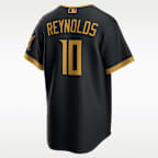 Jersey Nike Stadium de la MLB para hombre Paul Skenes Pittsburgh Pirates City Connect
