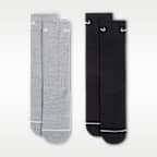 Nike Everyday Wool Cushioned Crew Socks (2 Pairs)