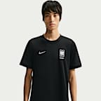 Korea x PEACEMINUSONE Men's Academy Pro Short-Sleeved Football Top