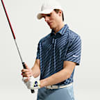 Polo de golf a rayas Dri-FIT para hombre Nike Velocity