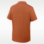 Polo universitaria Nike Dri-FIT para hombre Texas Tour