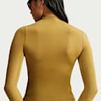 NikeSKIMS Weightless Women's Mock-Neck Long-Sleeve Top