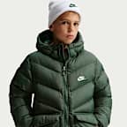 Parka rembourrée ample longue Therma-FIT Nike Sportswear All Day Play pour ado